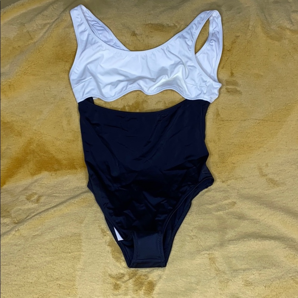 Solid & Striped cut-out swimsuit